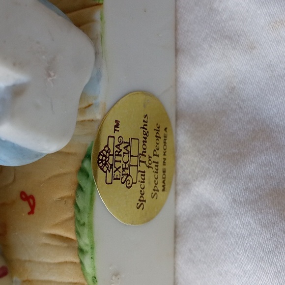 Vintage Cabbage Patch Porcelain Figurine Hugs and Kisses  1984 - Picture 7 of 10